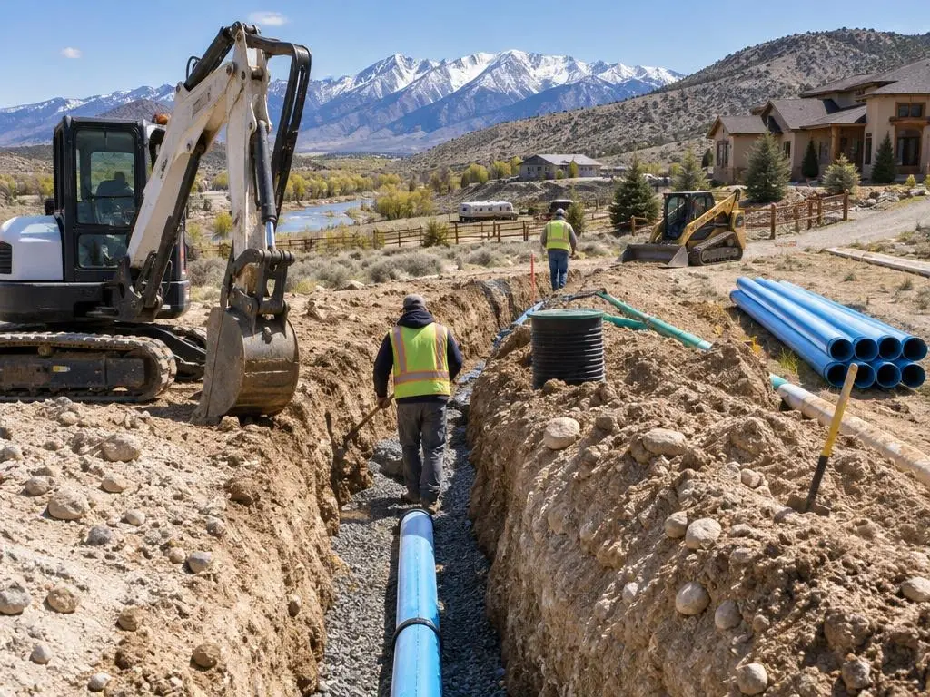 Utility & Sewer Trenching in Reno, NV